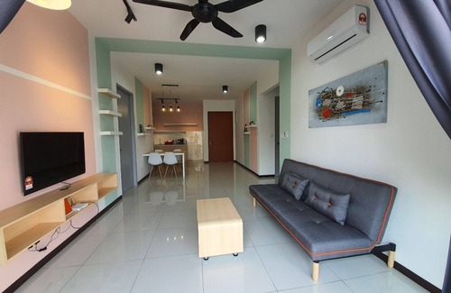 Kampung Bagan Dalam Condo | ❤️ Family Getaway ❤️| SunwayCarnival | Butterworth #8Pax