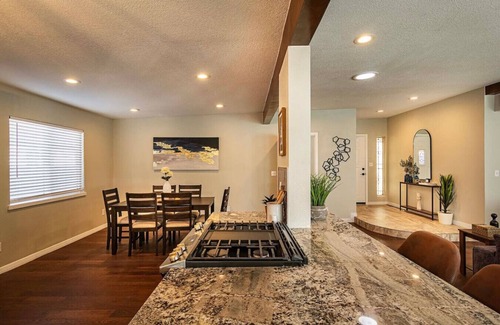 Biggs Field House | Family Home w/Outdoor Playground, Patio, King Bed