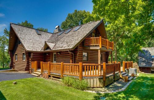 Elkhart Lake House | Family Home with Indoor Pool about 2 Mi to Elkhart Lake!