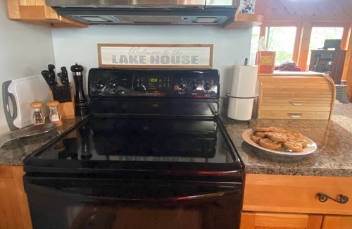 New Milford House | Family Lake House Getaway Dock and Boat Slip Fishing