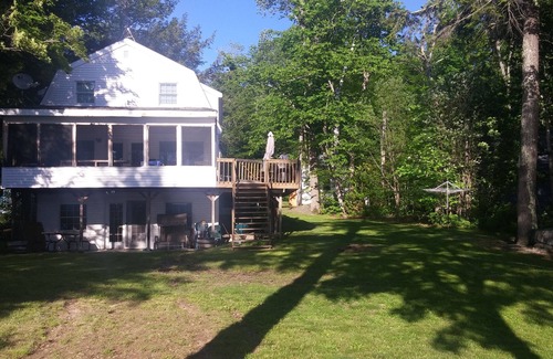 Embden Cottage | Family Lakefront vacation destination on beautiful Embden Pond (Lake).