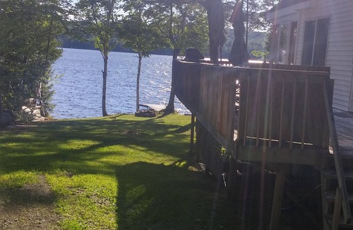 Embden Cottage | Family Lakefront vacation destination on beautiful Embden Pond (Lake).