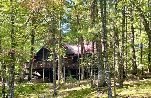Danbury Cabin | Family Log Cabin - Lake, Golf, Pool, Hike, Ski-ATV & Game Room - Northwoods WI