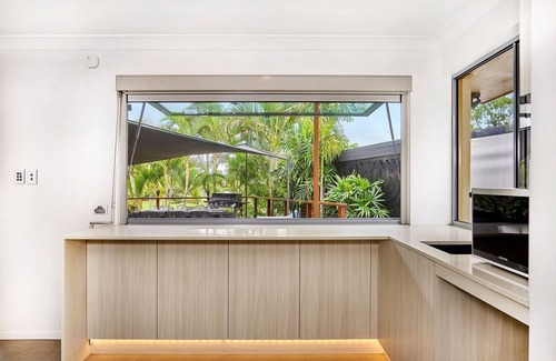 Bundall House | Family Waterfront Escape - Pool, Heated Spa