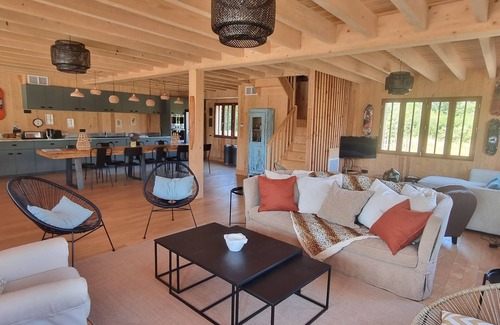 Saint-Julien-en-Born House | Family Wooden House 10min From Contis Plage