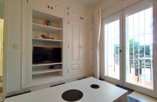 La Sabatera Apartment | Fantastic flat: beach, centre & marina all within walking distance, with pool