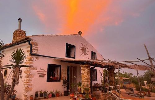 Vilanova d'Alcolea Cabin | FarmSKY 1 Double or Single Bedroom at WILD SPIRIT Eco Farm