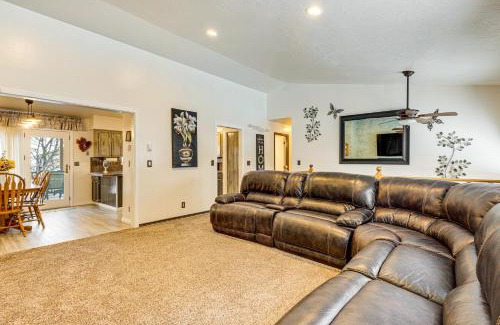 Pocatello House | Fenced Yard, Patio Family-Friendly Pocatello Home