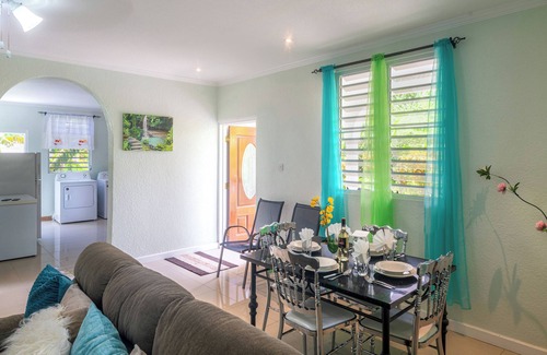 La Plaine Apartment | Ferapalms Tropical Escape with Scenic Ocean and Mountain Views