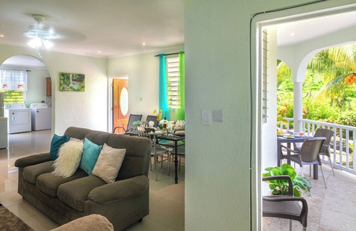 La Plaine Apartment | Ferapalms Tropical Escape with Scenic Ocean and Mountain Views