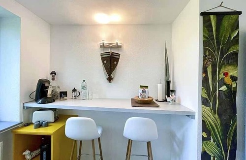 Marktbreit Apartment | Ferienbungalow mit Terrasse und Garten