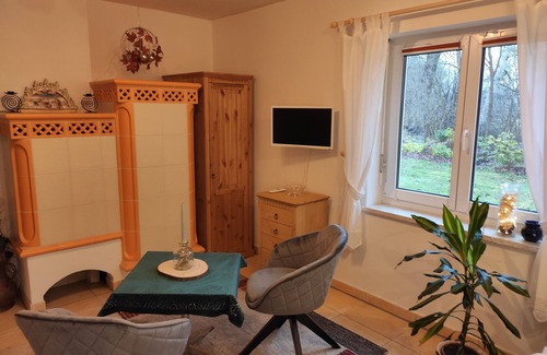 Byhleguhre Apartment | Ferienhaus am Holunderfließ - Holiday home, comb. WZ/SZ, kitchen, shower/WC, garden