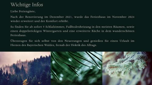 Kattersdorf House | Ferienhaus Bayerischer Wald