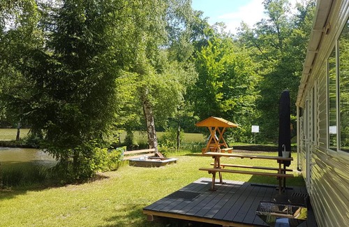 Urnshausen Other | Ferienhaus direkt am See Mobilheim am Schönsee
