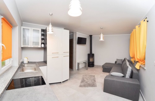 Jaroslawiec Apartment | Ferienhaus Holiday Home Domki Raj