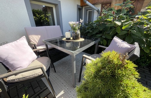 Großzossen House | Ferienhaus in der Nähe zum Hainer See mit Sauna und Grillplatz