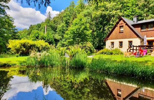 Oppach House | Ferienhaus Jägerhaus Oppach Privathaus