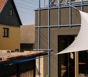 Kunitz/Laasan House | Ferienhaus Jena - Feuer und Flamme