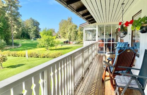Skruv House | Ferienhaus mit Sauna nah zum Bade- und Angelsee