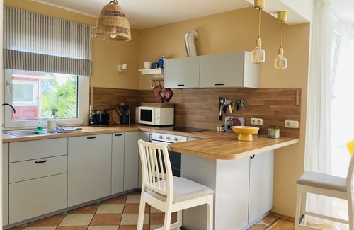 Molschow House | Ferienhaus mit Wasserblick, Ruhig im Grünen