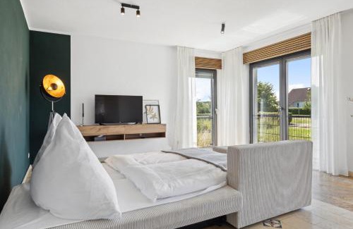 Bertelsdorf Apartment | Ferienhaus-Terrassen-Parkplatz