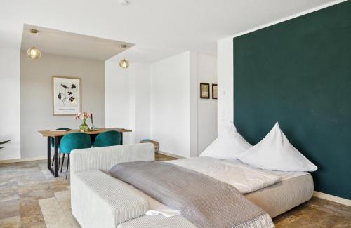 Bertelsdorf Apartment | Ferienhaus-Terrassen-Parkplatz