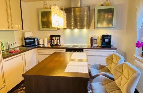 Nahetal-Waldau Apartment | Ferienhaus zur Waldauer Höhe mit 3 SZ, 120qm & 40qm Balkon