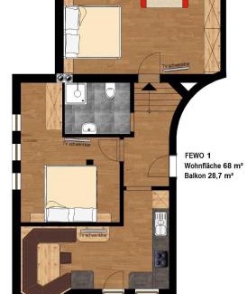 Vorderlanersbach House | Ferienhof Ausserbrente