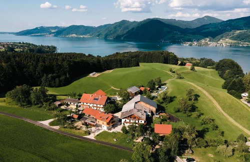 Unterach am Attersee Apartment | Ferienwohnung Panorama - Ferienwohnungen am Grubinger Hof