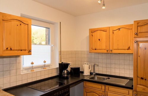 Hilchenbach Apartment | Ferienwohnung 53 m2 mit Überdachter Terrasse