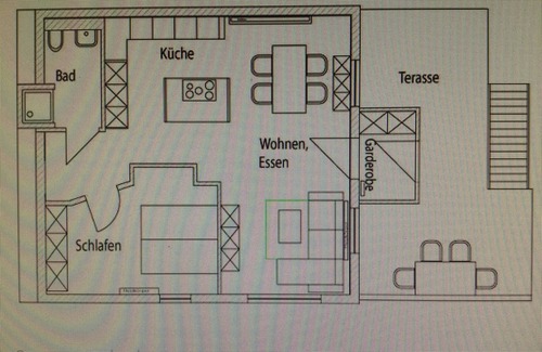 Boebing Apartment | Ferienwohnung/app. für 2 Gäste mit 65m² in Böbing