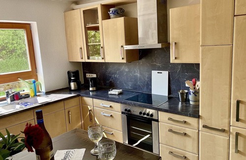 Gerchsheim Apartment | Ferienwohnung Gerne-da 85qm mit Großer Terrasse