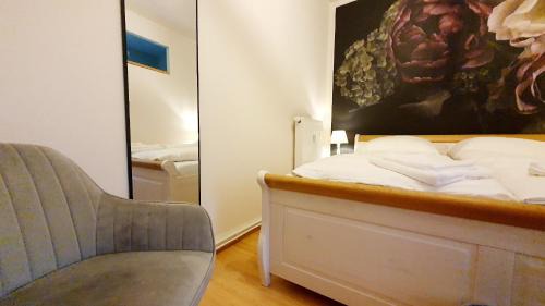 Bad Muskau Apartment | Ferienwohnung Grüner Fürst zentrale ruhige Lage im Innenhof