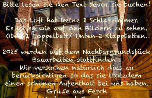 Schwielowsee House | Ferienwohnung Loft Schwielowsee mit Sauna