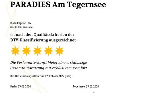 Bad Wiessee Apartment | Ferienwohnung PARADIES am Tegernsee