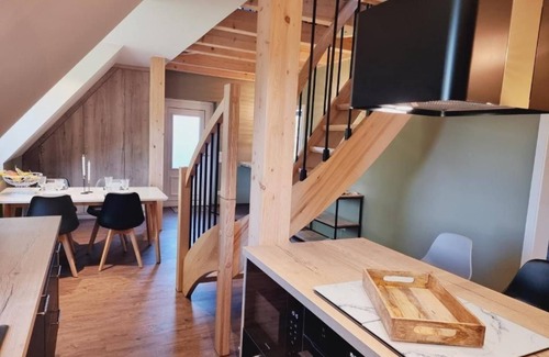Burg-Dorf House | Ferienwohnung Rehblick Spreewaldferien-burg - Apartment mit 1 Schlafzimmer