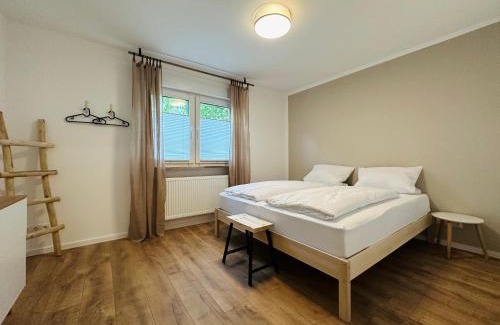Bad Muenster am Stein-Ebernburg Apartment | Ferienwohnung Rheingrafenblick mit Infrarotkabine