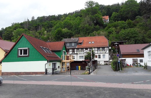 Altenbrak Apartment | FEWO 3 with wellness oasis in the climatic health resort Altenbrak Harz in a half-timbered house -WLAN