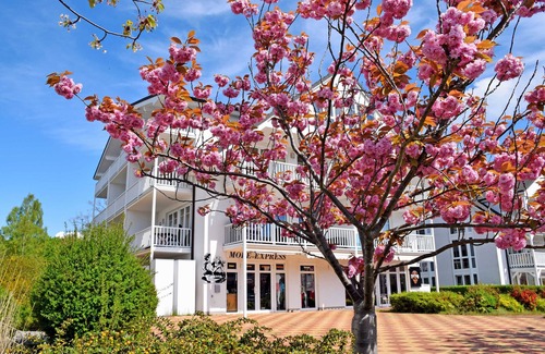 Ostseebad Baabe Apartment | Fewo mit Balkon und Strandkorb am Strand