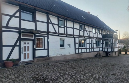Einbeck Apartment | Fewo Wolf - apartment/apartment, bathroom, WC, 1 bedroom