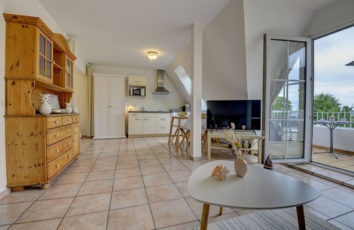 Wassersleben Apartment | fewo1846 - Beachside (App. 650)/Studio apartment with balcony on the 2nd floor -
