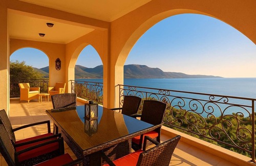 Troizinia House | Filistron Seaview Bliss - Coastal Charm Hideaway
