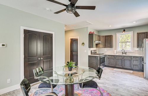 Northville Apartment | Fire Pit + Beach Access: Quiet Northville Retreat