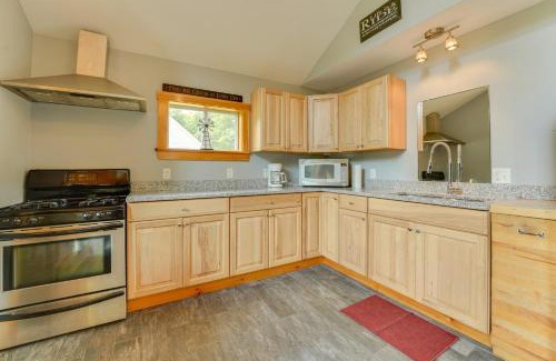 Dexter House | Fish and Hike Wooded Home with Deck in Dexter