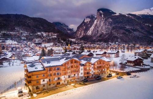 Samoens Apartment | Fitness, swimming pool, sauna, hammam, terrace, balcony, tv, ski locker, 33m², Samoëns
