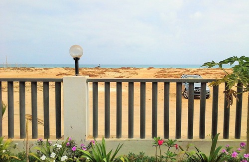 Santa Maria Apartment | Flat 1 beachfront, ground floor apartment on the beach