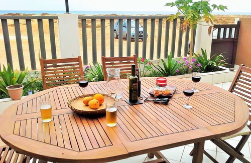 Santa Maria Apartment | Flat 1 beachfront, ground floor apartment on the beach