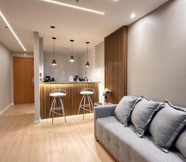 Centro Apartment | Flat completo no Condomínio Promenade Prime - centro de Itaboraí