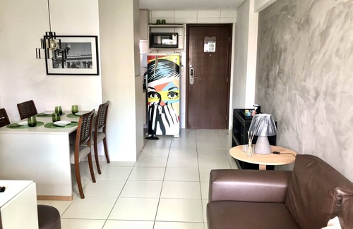 Pina Apartment | Flat Incrível 2 Qtos no Coração de Boa Viagem . Bem Central , Perto de Tudo