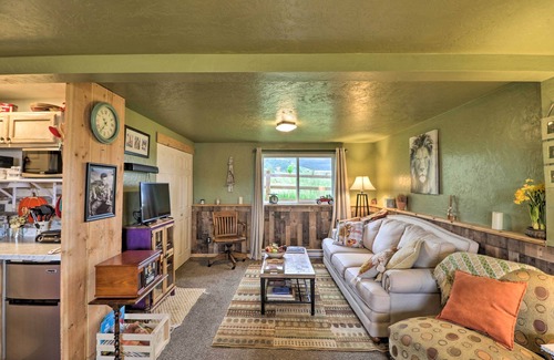 Big Arm Apartment | Flathead Lake-View Studio: 38 Mi to Blacktail